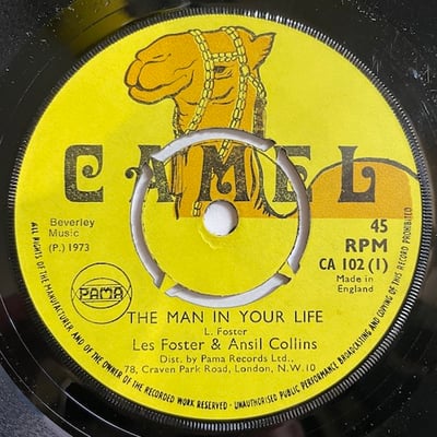 Les Foster, Ansel Collins, Derrick Morgan - The Man In Your Life / May Never See My Baby picture 2