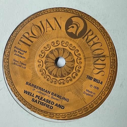 Well Pleased And Satisfied – Barberman Bawling