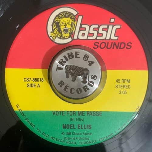 Noel Ellis, Briggy Whip Lash – Vote For Me Passe / Canada Good, Canada Bad