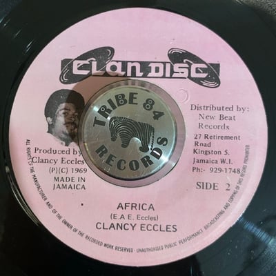 The Dynamites, Clancy Eccles - Mr. Midnight / Africa picture 2