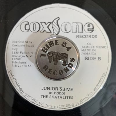 Roland Alphonso, The Skatalites - Way Out West / Junior's Jive picture 2