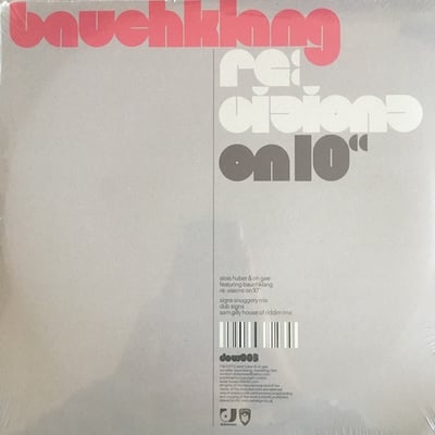 Alois Huber, oh gee, Bauchklang - bauchklang re:visions on 10" picture 2