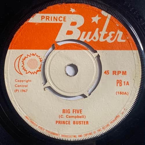 Prince Buster – Big Five