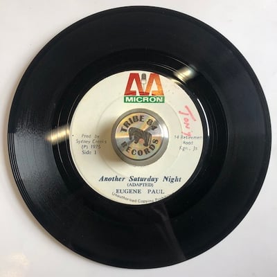 Eugene Paul - Another Saturday Night / Don't Let The Tears Fall picture 4