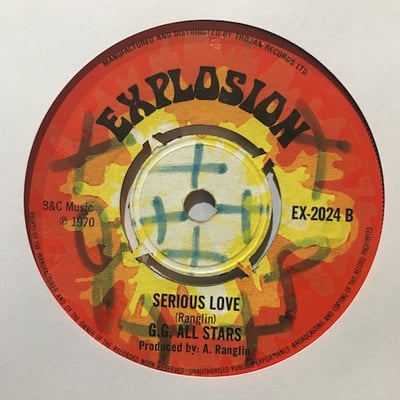 G.G. Allstars, The Maytones - African Melody / Serious Love picture 2