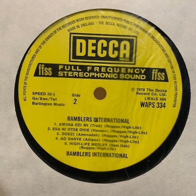 The Ramblers International - Ramblers International picture 4