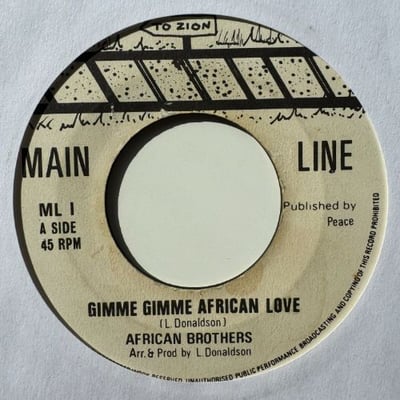 African Brothers - Gimme Gimme African Lovepicture