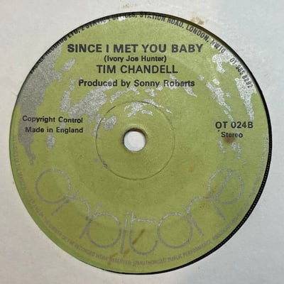 Tim And Nell, Tim Chandell - The Vow / Since I Met You Baby picture 2