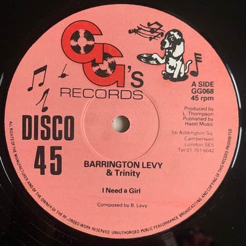 Barrington Levy, Trinity, Linval Thompson – I Need A Girl / Stop Teasing Me