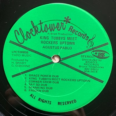 Augustus Pablo - King Tubbys Meets Rockers Uptown picture 4