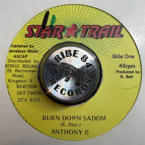 Anthony B – Burn Down Sadom