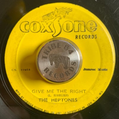 The Heptones - Give Me The Rightpicture