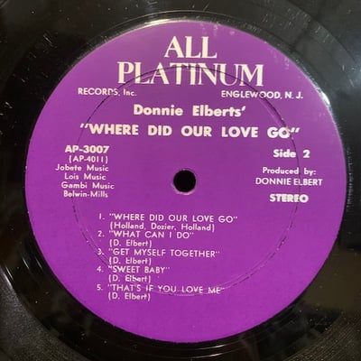 Donnie Elbert - Where Did Our  Love Go picture 6
