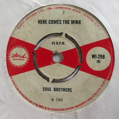 Lee Perry, The Soulettes, The Soul Brothers - Rub And Squeeze / Here Comes The Minx picture 2