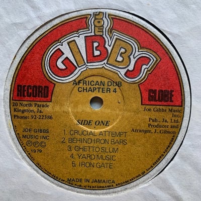 Joe Gibbs & The Professionals - African Dub - Chapter 4 picture 4