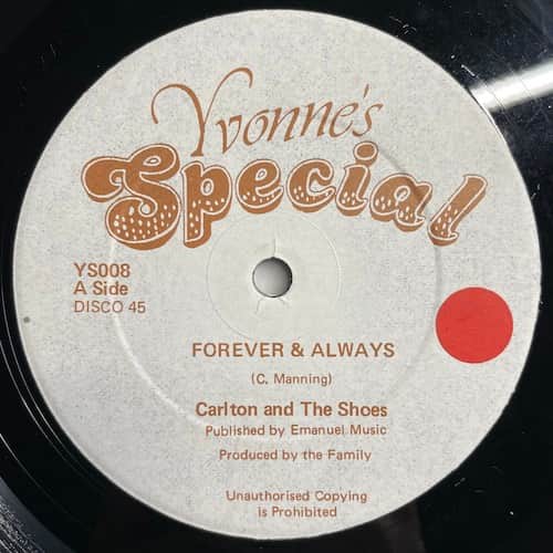Carlton And The Shoes – Forever & Always