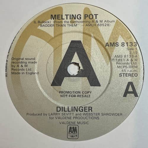 Dillinger – Melting Pot / Hearsay