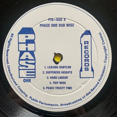 Roy Francis - Phase One Dub-Wise picture 4