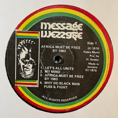 Hugh Mundell - Africa Must Be Free By 1983. picture 4