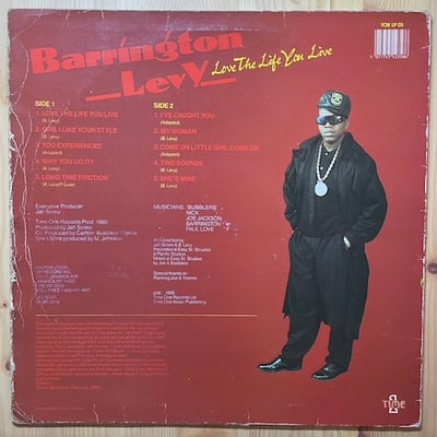 Barrington Levy - Love The Life You Live picture 2
