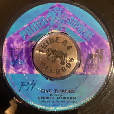 Derrick Morgan - John Crow Skank/ Give Thanks picture 2