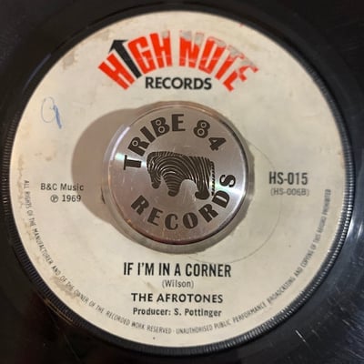 Delroy Wilson, The Afrotones - I'm The One Who Loves You / If I'm In A Corner picture 2