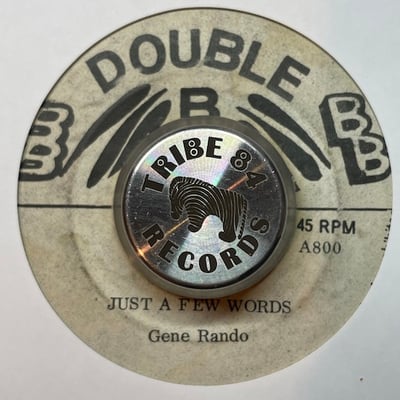 Gene Rondo - Prisoner Of Love / Just A Few Words picture 2