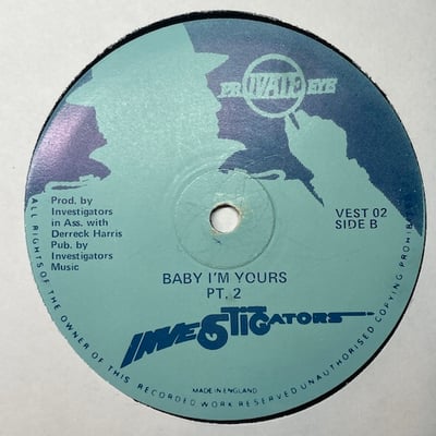 The Investigators - Baby I Am Yours picture 2