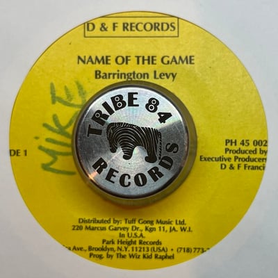 Barrington Levy - Name Of The Game picture 2
