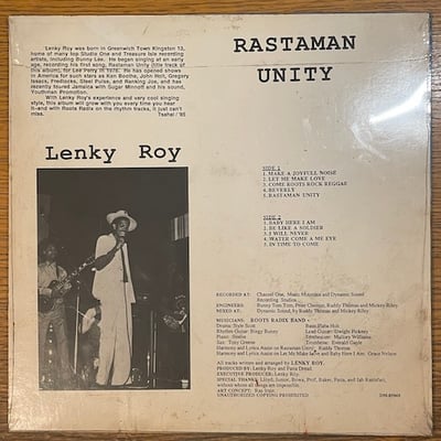 Lenky Roy - Rastaman Unity picture 2