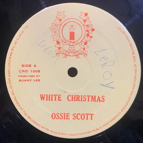 Ossie Scott, Jackie Edwards – White Christmas/ White Christmas