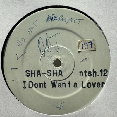 Sha Sha - I Don't Want A Loverpicture