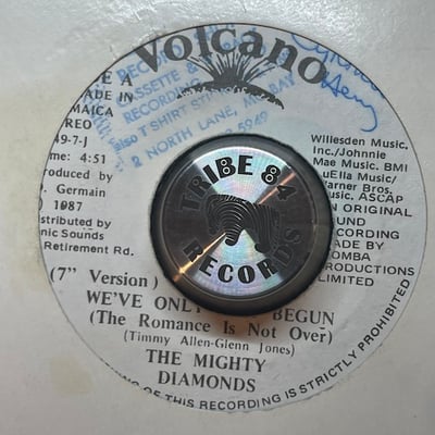 The Mighty Diamonds - We've Only Just Begun (Vocal) / We've Only Just Begun (Instrumental) picture 2