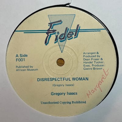 Gregory Isaacs - Disrespectful Woman / Can't Get Over Losing You (Extended Version) picture 3