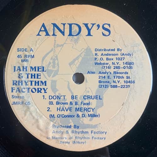 Jahmel, The Rhythm Factory – Don't Be Cruel / Have Mercy