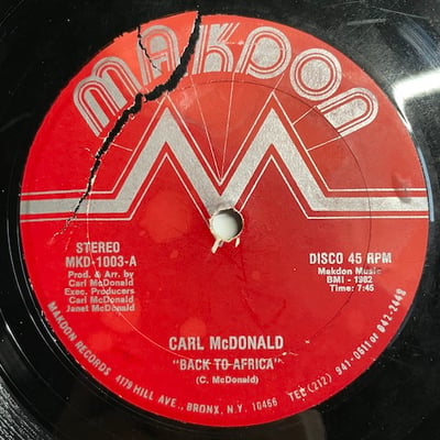Carl McDonald - Back To Africa picture 3