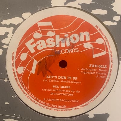 Dee Sharp - Let's Dub It Up picture 2