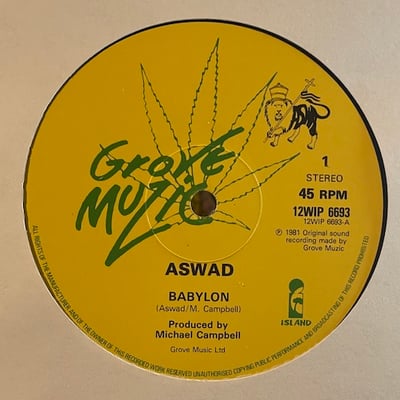 Aswad - Babylon / Behold picture 2