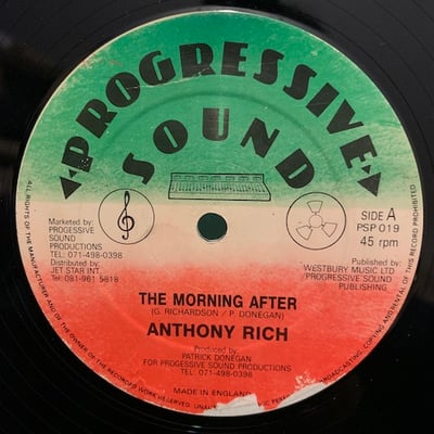 Anthony Rich - The Morning After picture 2