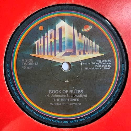 The Heptones – Book Of Rules / Crystal Blue Persuation