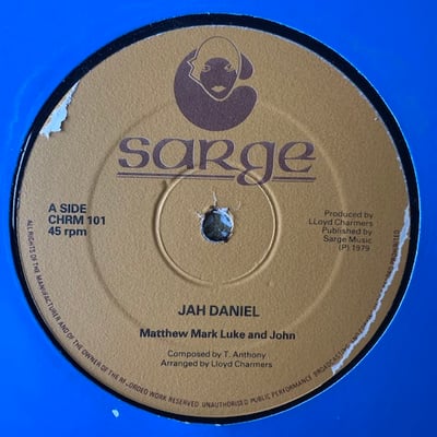 Jah Daniel - Matthew Mark Luke And John / Roots' Time picture 2