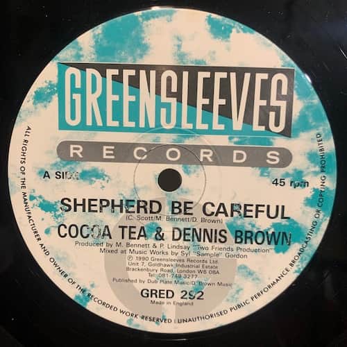 Cocoa Tea, Dennis Brown – Shepherd Be Careful