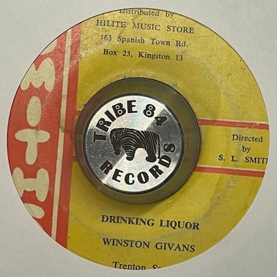 Winston Givans, Trenton Spence - Stop Squeezing Me / Drinking Liquor picture 2