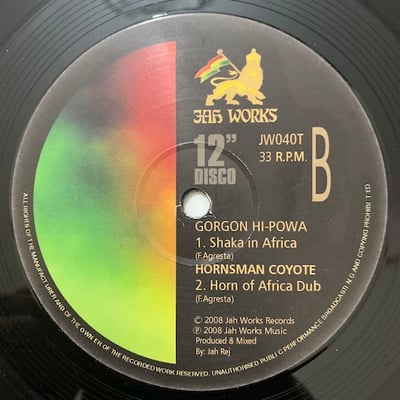 Seventh Sense, Gorgon Hi-Powa, Hornsman Coyote - Riddim Of Life / Shaka In Africa picture 2