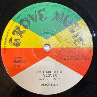 Alton Ellis - It's Hard To Be A Lover picture 3
