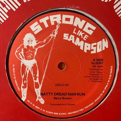 Barry Brown, Anthony Johnson - Natty Dread Nar Run / Life Is Not Easy picture 3
