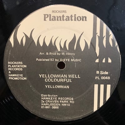 Yellowman - Lovers Take Over picture 2