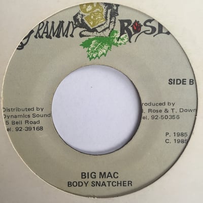 Michael Rose, Body Snatcher - Demonstration / Big Mac picture 2