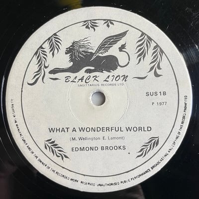 The Morwells, Edmond Brooks - In God We Trust / What A Wonderful World picture 2