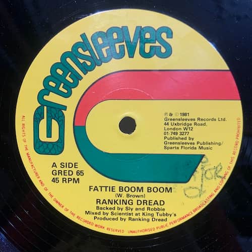 Ranking Dread – Fattie Boom Boom